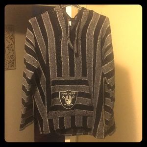 Raiders xl hoodie sweater